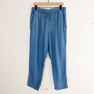 Loft Easy Chambray Pants